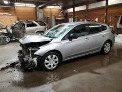 Salvage cars for sale at Ebensburg, PA auction: 2019 Subaru Impreza