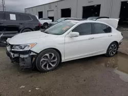 Salvage cars for sale at Jacksonville, FL auction: 2017 Honda Accord EXL