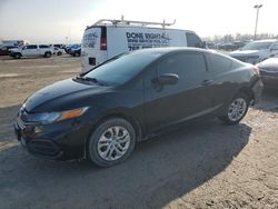 Salvage cars for sale from Copart Indianapolis, IN: 2014 Honda Civic LX