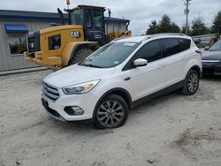 Vehiculos salvage en venta de Copart Midway, FL: 2017 Ford Escape Titanium