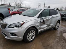 Salvage cars for sale at Lansing, MI auction: 2017 Buick Envision Essence