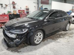 Salvage cars for sale at Greenwood, NE auction: 2015 Chrysler 200 Limited