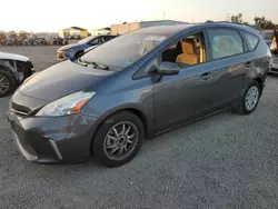 Salvage cars for sale at San Diego, CA auction: 2012 Toyota Prius V