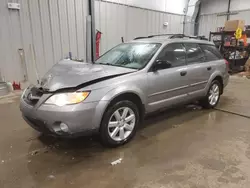 Salvage cars for sale at Casper, WY auction: 2008 Subaru Outback 2.5I