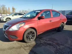 Nissan salvage cars for sale: 2016 Nissan Versa S