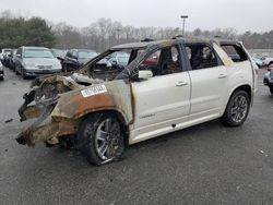 Vehiculos salvage en venta de Copart Exeter, RI: 2012 GMC Acadia Denali