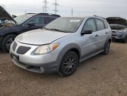 Pontiac salvage cars for sale: 2007 Pontiac Vibe