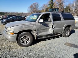 Salvage cars for sale at Concord, NC auction: 2005 Chevrolet Suburban K1500