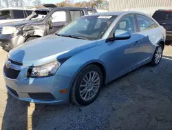 Chevrolet Cruze salvage cars for sale: 2011 Chevrolet Cruze ECO