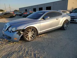 Salvage cars for sale from Copart Jacksonville, FL: 2005 Bentley Continental GT