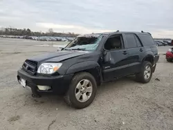 Salvage cars for sale at Lumberton, NC auction: 2004 Toyota 4runner Limited