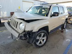 Salvage cars for sale at Pekin, IL auction: 2017 Jeep Patriot Latitude