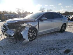 Salvage cars for sale at Columbia Station, OH auction: 2017 Ford Fusion SE