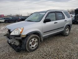 Salvage cars for sale at Columbus, OH auction: 2005 Honda CR-V LX