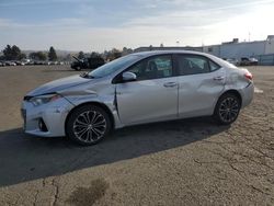 Salvage cars for sale at Vallejo, CA auction: 2016 Toyota Corolla L