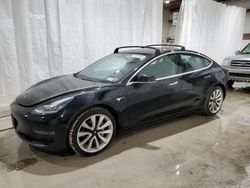 Tesla Model 3 Vehiculos salvage en venta: 2018 Tesla Model 3