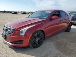 Salvage cars for sale at San Antonio, TX auction: 2018 Cadillac ATS