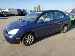 Salvage cars for sale at Hayward, CA auction: 2002 Toyota Prius