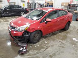 Salvage cars for sale at Mcfarland, WI auction: 2013 KIA Rio LX