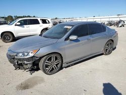 Salvage cars for sale at Harleyville, SC auction: 2017 Honda Accord Sport Special Edition