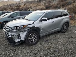 Toyota salvage cars for sale: 2017 Toyota Highlander SE