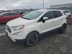 Vehiculos salvage en venta de Copart Ontario Auction, ON: 2018 Ford Ecosport SE