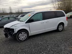 Dodge Vehiculos salvage en venta: 2018 Dodge Grand Caravan SE