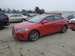 Salvage cars for sale at Martinez, CA auction: 2018 Hyundai Elantra SEL