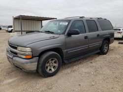 Salvage cars for sale at Amarillo, TX auction: 2002 Chevrolet Suburban C1500