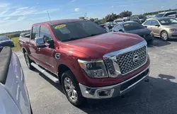 Nissan salvage cars for sale: 2016 Nissan Titan XD SL