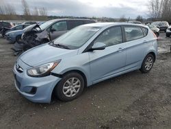 Hyundai salvage cars for sale: 2012 Hyundai Accent GLS