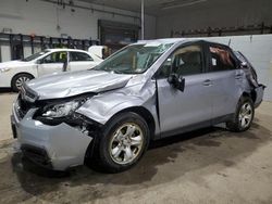 Salvage cars for sale at Candia, NH auction: 2018 Subaru Forester 2.5I