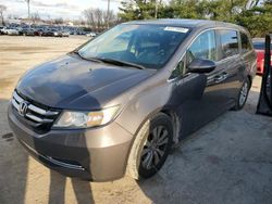 Honda Odyssey exl salvage cars for sale: 2016 Honda Odyssey EXL