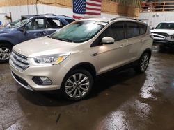 Salvage Cars with No Bids Yet For Sale at auction: 2017 Ford Escape Titanium