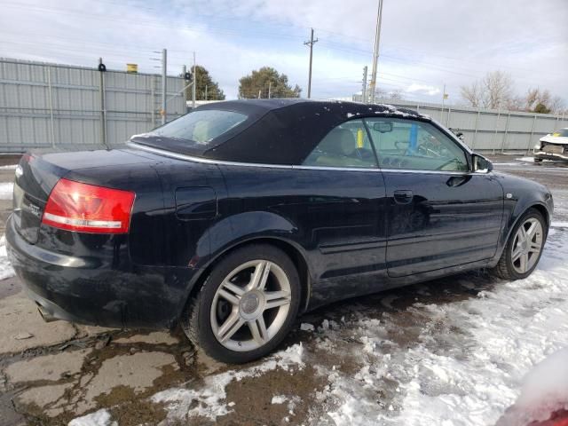 2008 Audi A4 2.0T Cabriolet Quattro