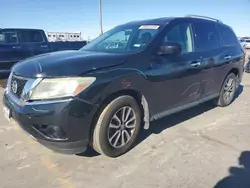 Nissan salvage cars for sale: 2015 Nissan Pathfinder S