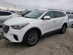 Hyundai salvage cars for sale: 2017 Hyundai Santa FE SE