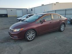 Salvage Cars with No Bids Yet For Sale at auction: 2012 Honda Civic EX