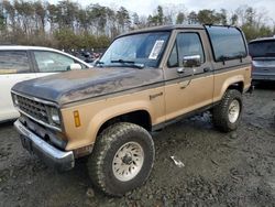 Salvage cars for sale from Copart Waldorf, MD: 1988 Ford Bronco II