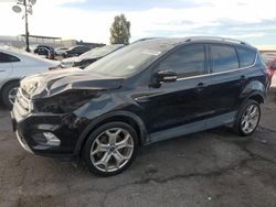 Ford salvage cars for sale: 2019 Ford Escape Titanium