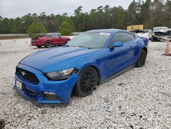 Salvage cars for sale at Houston, TX auction: 2017 Ford Mustang