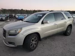 Salvage cars for sale at Harleyville, SC auction: 2016 GMC Acadia SLT-1