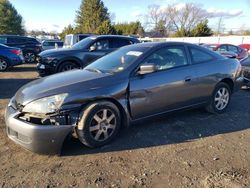 Salvage cars for sale at Finksburg, MD auction: 2005 Honda Accord EX