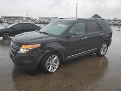 Salvage cars for sale from Copart Grand Prairie, TX: 2014 Ford Explorer Limited