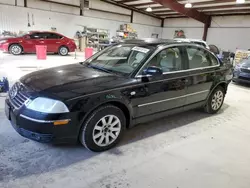 Salvage cars for sale at Chambersburg, PA auction: 2001 Volkswagen Passat GLS