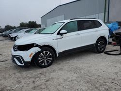 Salvage cars for sale at Apopka, FL auction: 2024 Volkswagen Tiguan S