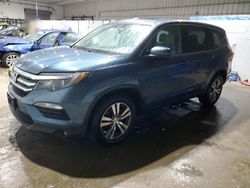 Salvage cars for sale at Candia, NH auction: 2016 Honda Pilot EXL