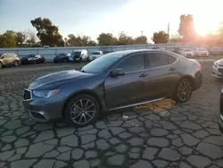 Salvage cars for sale at Martinez, CA auction: 2018 Acura TLX Tech