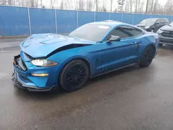 Salvage cars for sale from Copart Atlantic Canada Auction, NB: 2019 Ford Mustang