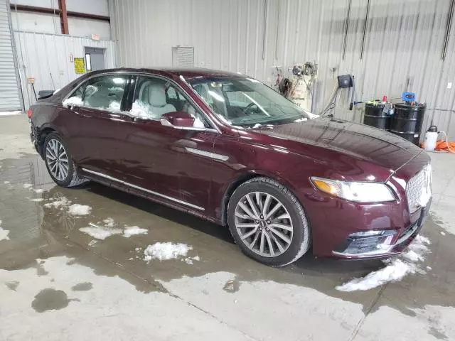 2019 Lincoln Continental Select